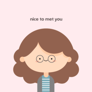 about Nice to met you