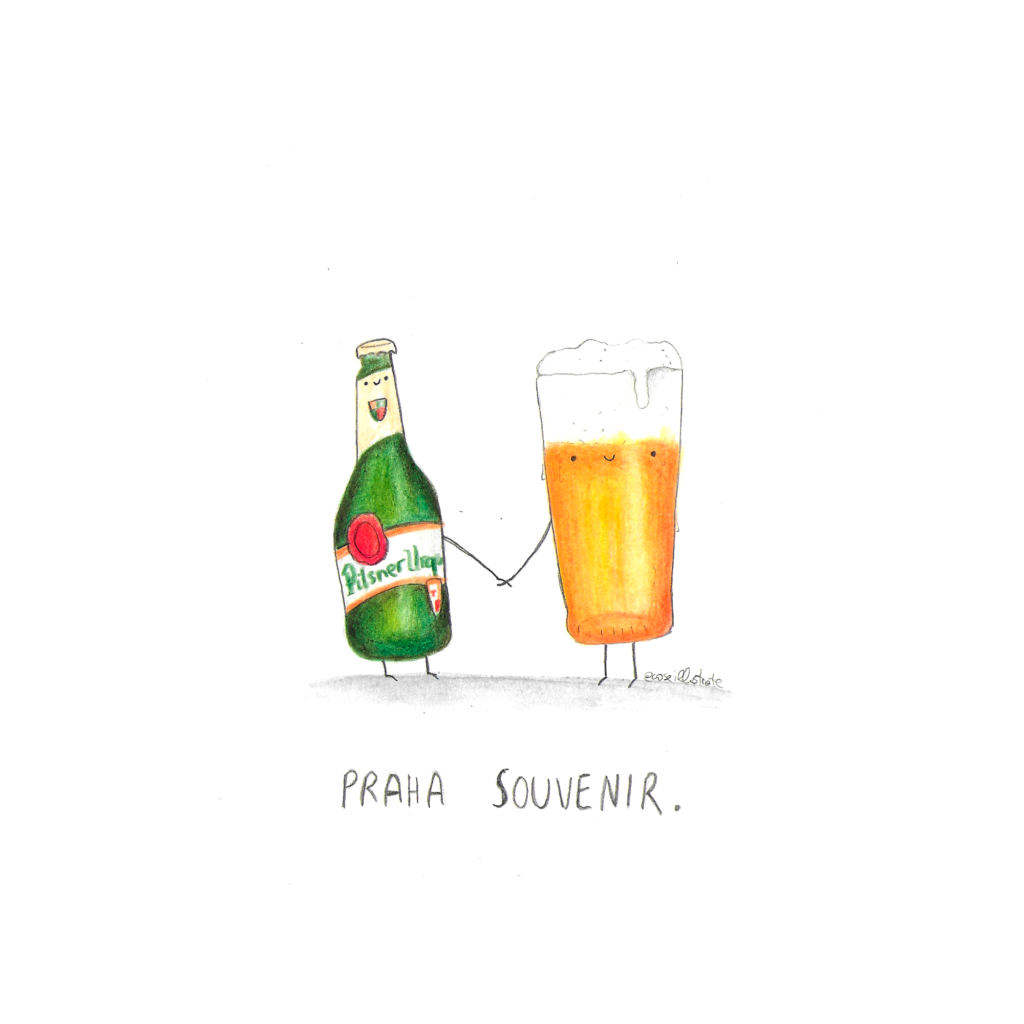 birra, cose illustrate, Praga