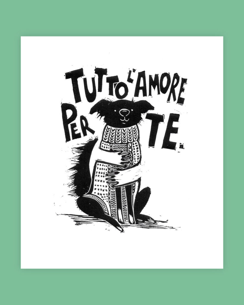 cose illustrate, federica tumminello, illustrazione, Torino, illustratore a Torino, stampa, linocut, illustration, grafica, design