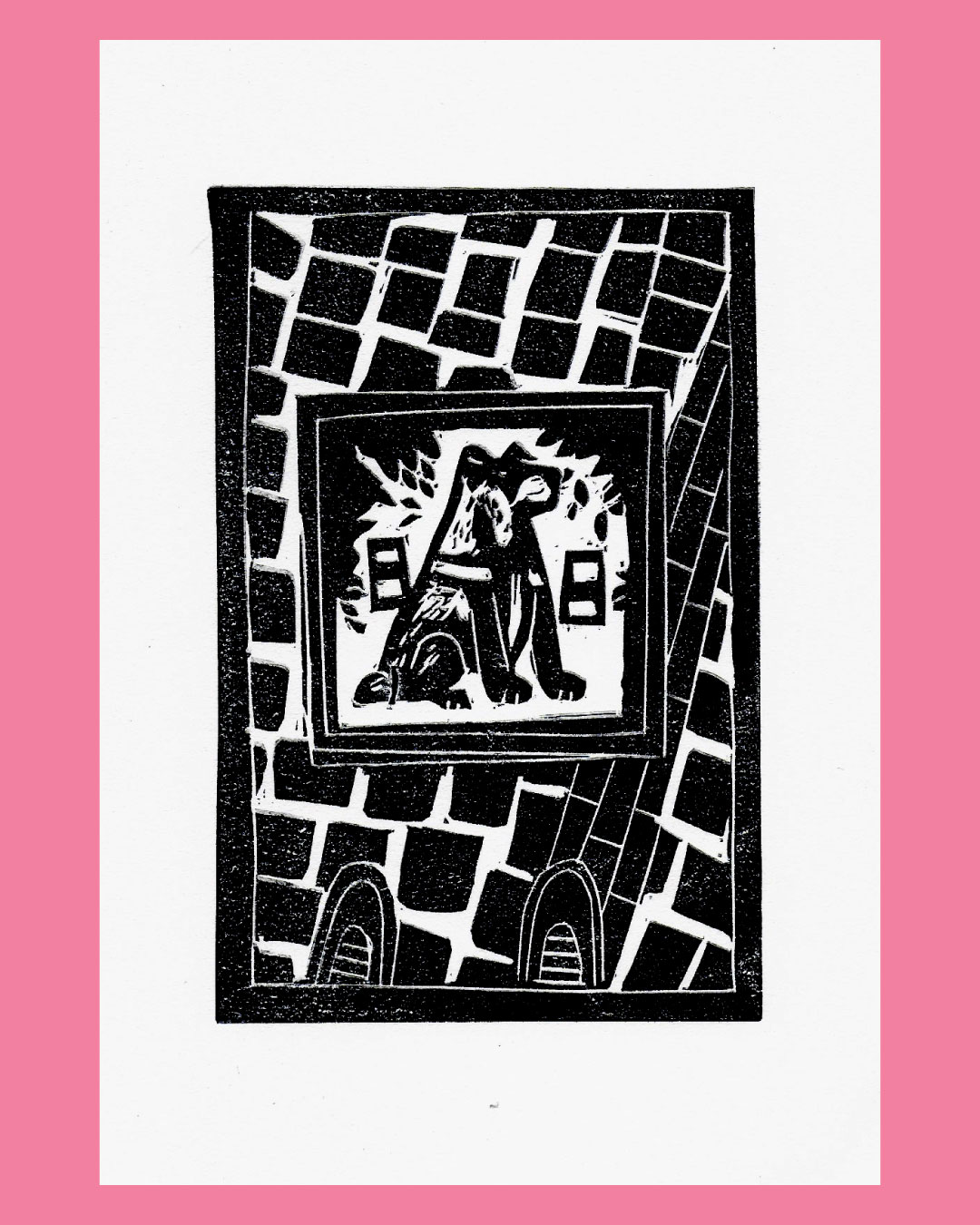 cose illustrate, federica tumminello, illustrazione, Torino, illustratore a Torino, stampa, linocut, illustration, grafica, design